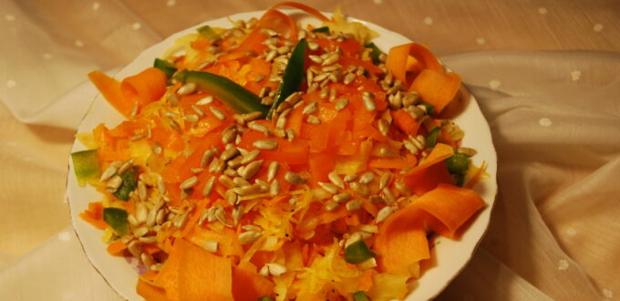 Surówka z kapusty kiszonej