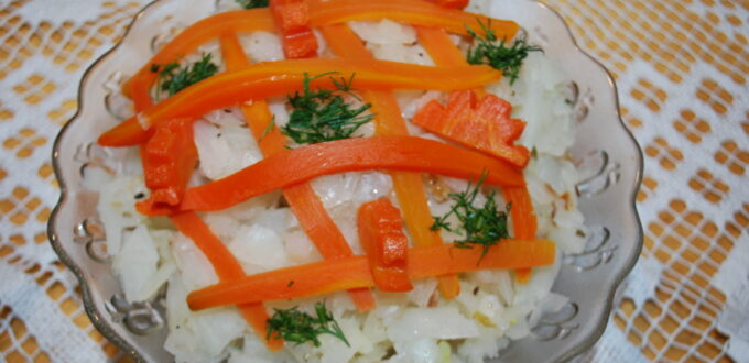 Sałatka z kapusty białej