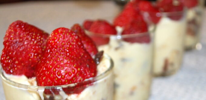 Budyniowy serek na deserek