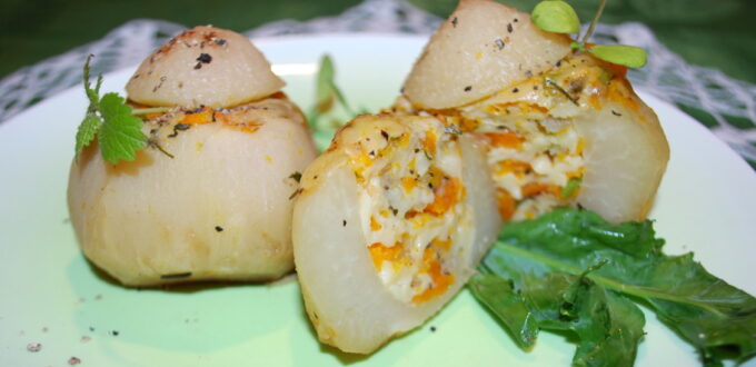 Faszerowane kalarepki