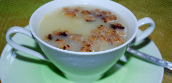 zupa szparagowo – ziemniaczana