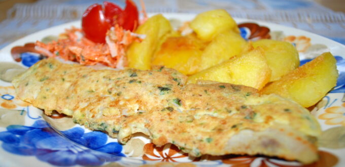 Smażony morszczuk w cieście