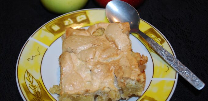 Jabłka pod puchowa pierzynką