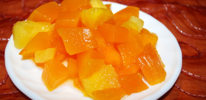 Smaczny deser z dyni