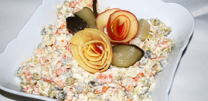 Oszczędna sałatka jarzynowa