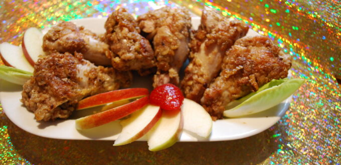 Panierowane skrzydełka