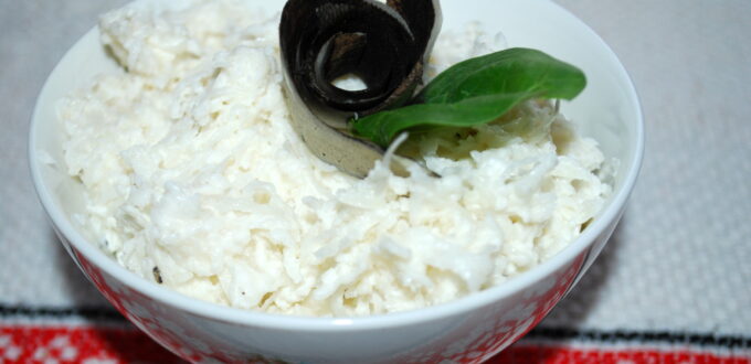 Surówka z czarnej rzepy