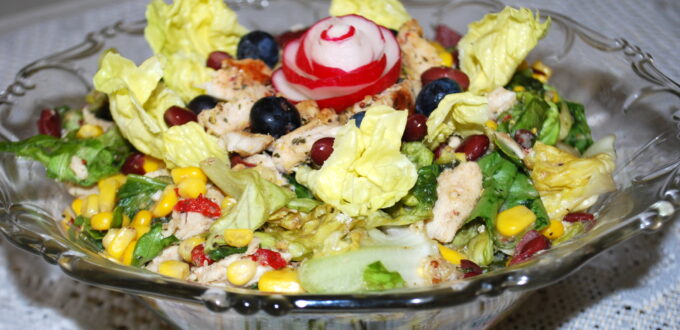 Wykwintna sałata zielona