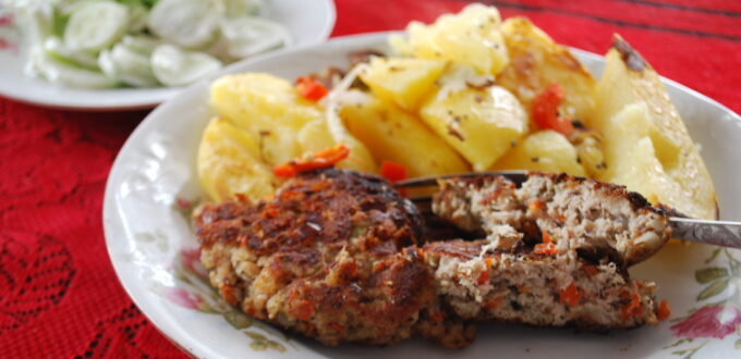 Siekane kotlety z papryką