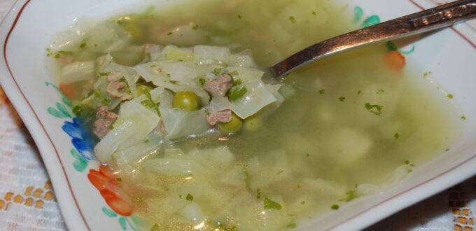 Szybka zupa kapuściana.