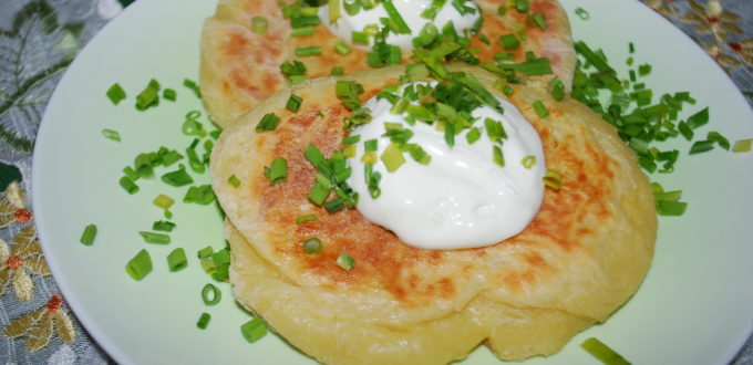 „Placki z warzonych ziemnioków „