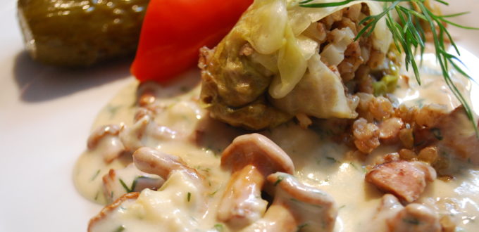 Sos kurkowy z miodem